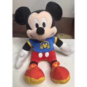 Disney Junior Singing Mickey Mouse 12" Plush Talking Stuffed Toy Hot Diggity Dog